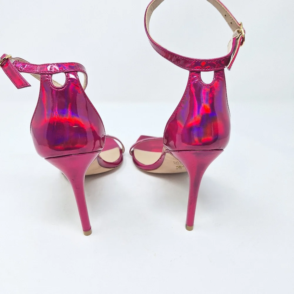 Stuart Weitzman Nudistcurve 100mm pink Sandals heels size 6.5